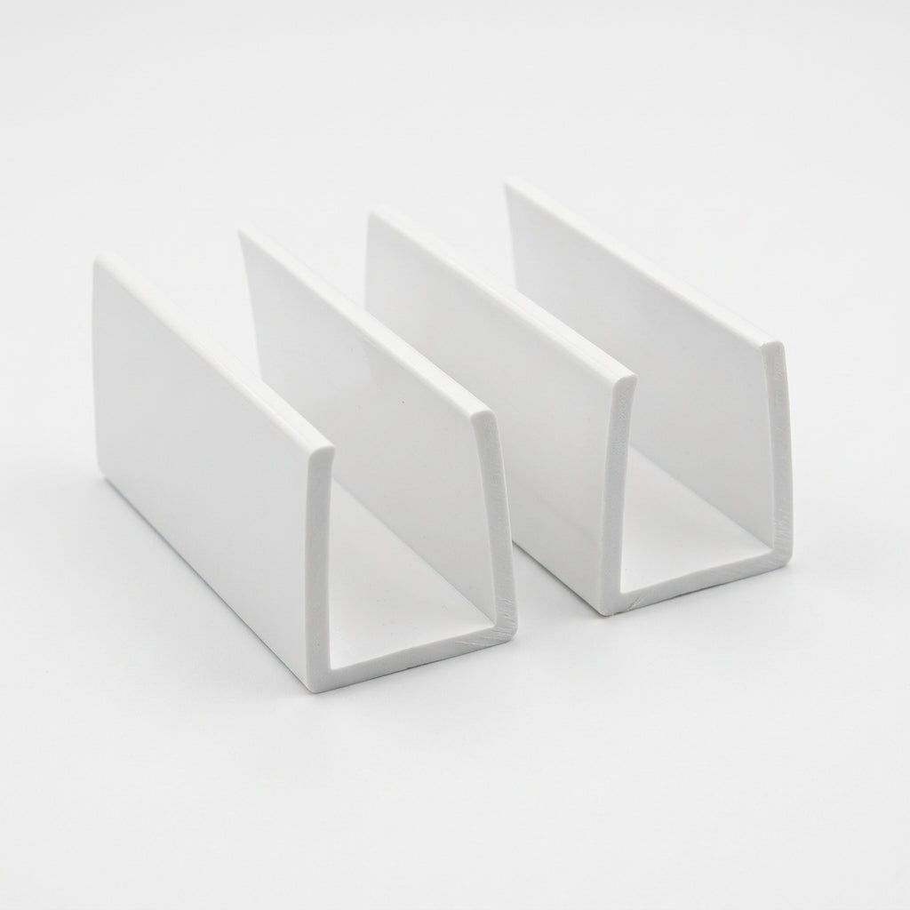 19mm C Heavy Duty White - Pack of 12, 2.44m Each