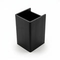 Black 32mm PVC Plastic Angle - Pack of 12, 2.44m Each