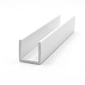 10mm Plastic C Section White - Pack of 10, 3m Each
