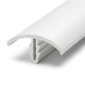 Small Domed Top White - Pack of 12, 2.44m Each