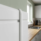 Small Domed Top White - Pack of 12, 2.44m Each