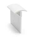 Large Domed Top White - Pack of 10, 3m Each