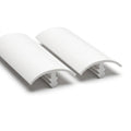 Medium Domed Top White - Pack of 10, 3m Each