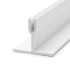 2 Part H Base 23 - 26mm Board White - Pack of 10, 3m Each