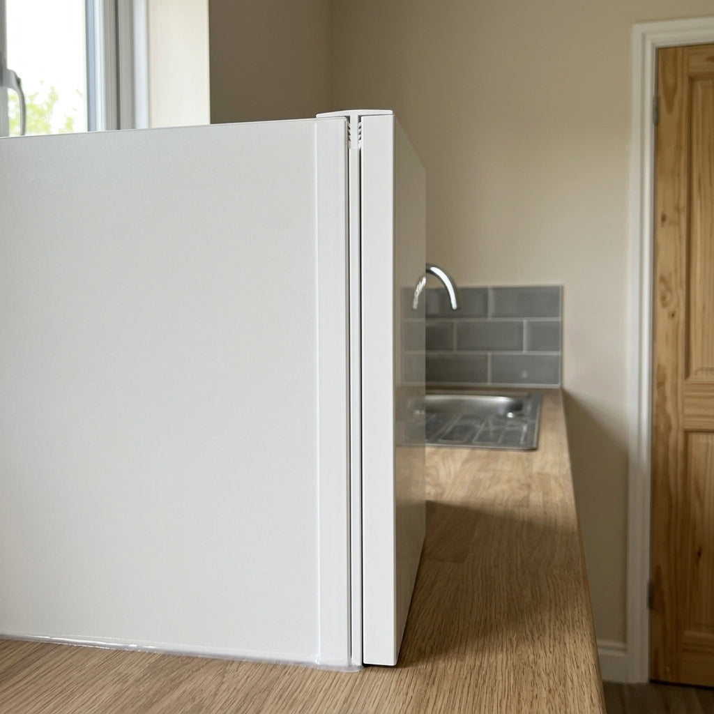 2 Part H Base 23 - 26mm Board White - Pack of 10, 3m Each