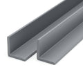 38mm PVC Plastic Angle Anthracite Grey - Pack of 10, 3m Each