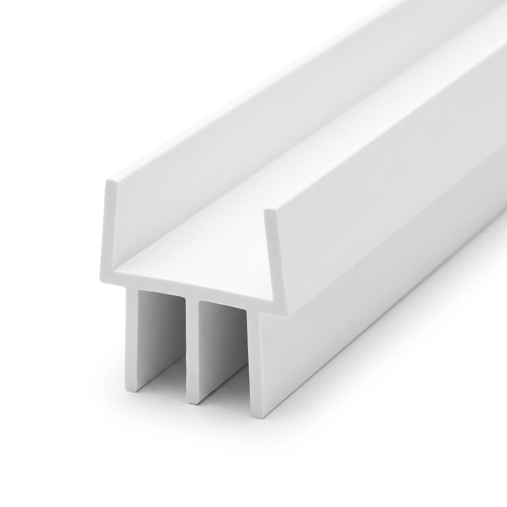 4mm Vivarium Top Runner White - 12 x 2.44m Lengths