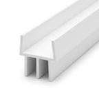 4mm Vivarium Top Runner White - 12 x 2.44m Lengths