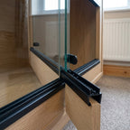 4mm Vivarium Bottom Runner Black - 12 x 2.44m Lengths