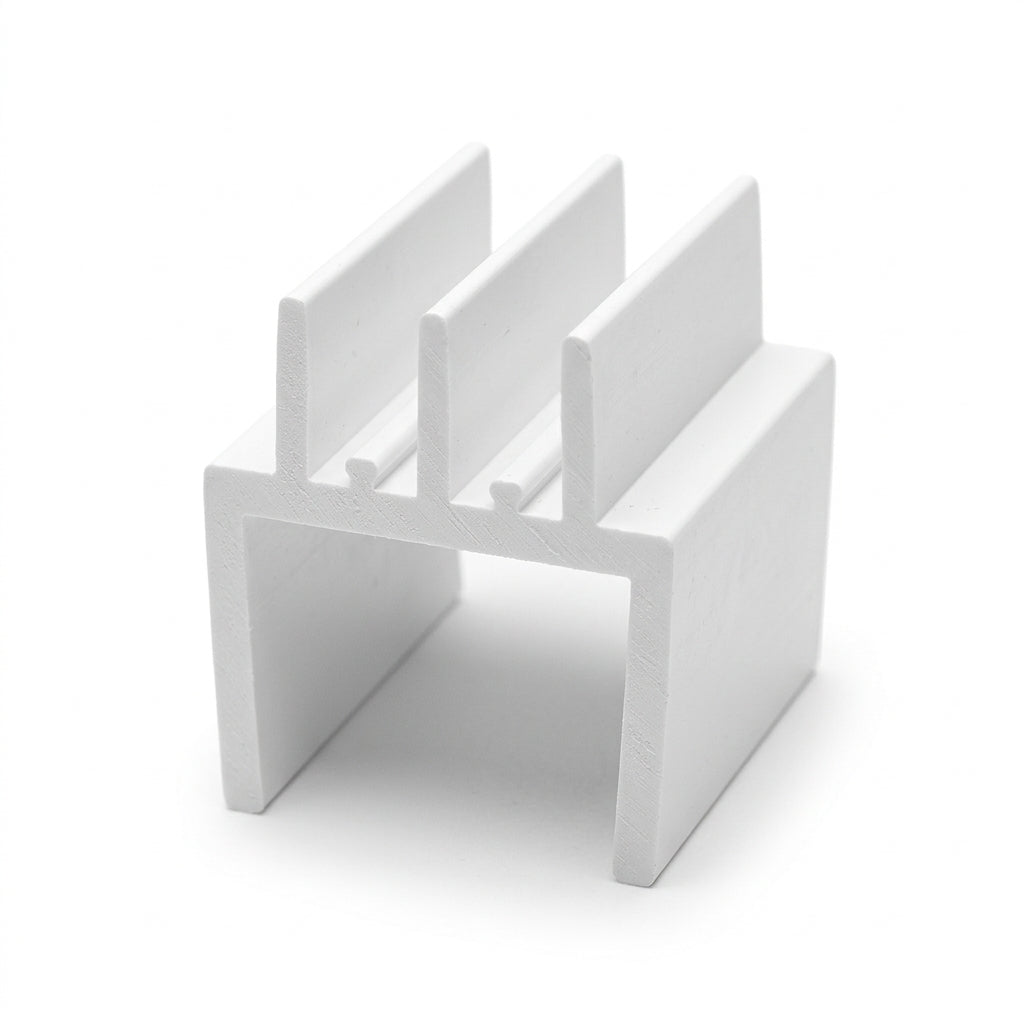 4mm Vivarium Bottom Runner White - 12 x 2.44m Lengths