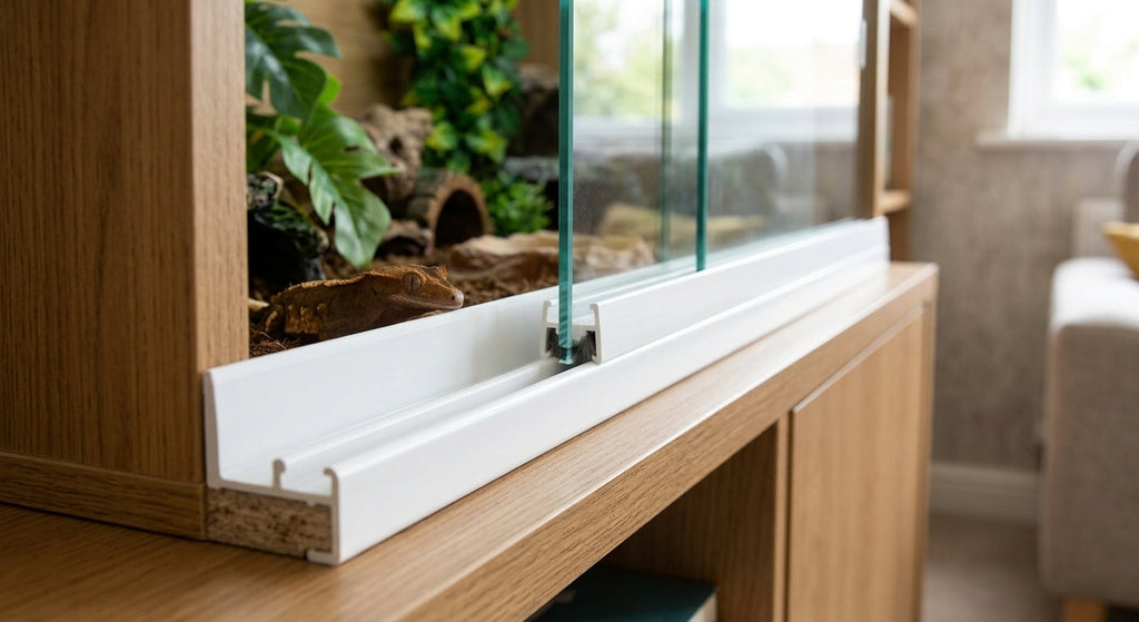 4mm Vivarium Bottom Runner White - 12 x 2.44m Lengths