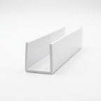 25mm Plastic C Section White - Pack of 10, 3m Each