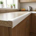 White Lipped Edging Strip - 38mm x 12 x 2.44m Lengths