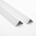 White 50mm PVC Plastic Angle - Pack of 10, 1m Lengths