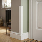 White PVC Unequal Angle Trim 50 x 25mm - Pack of 10, 3m Each