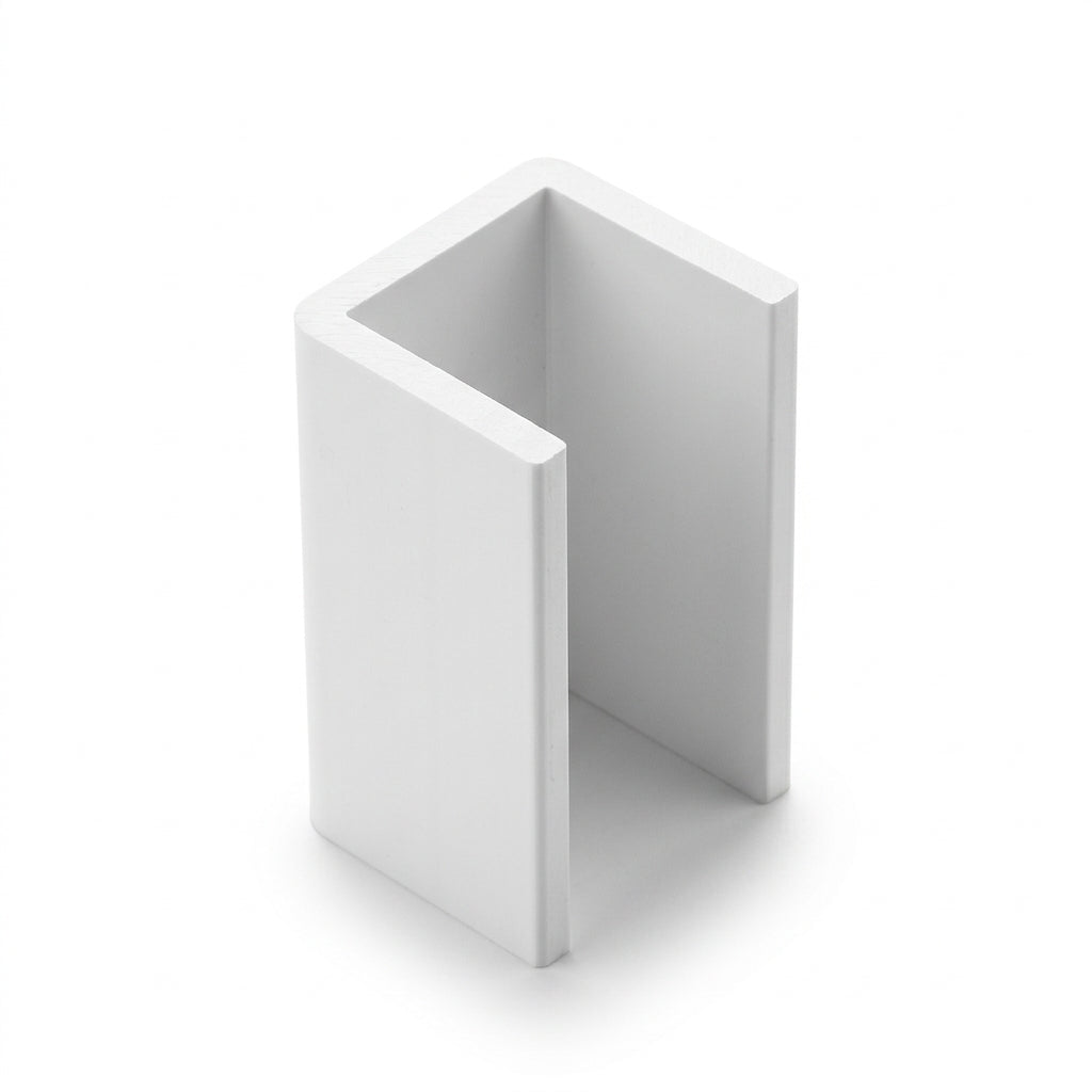 46mm Heavy Duty White PVC Angle - 5 x 3m Lengths