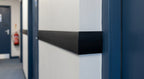 Black PVC Unequal Angle 70 x 30mm - Pack of 5, 3m Each