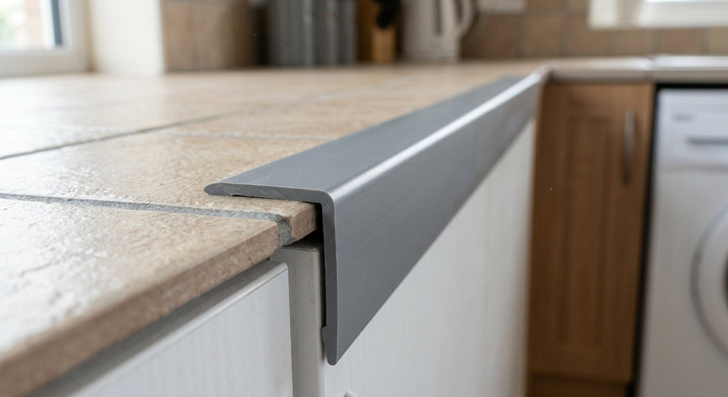 Plastic Angle 70 x 30mm Anthracite Grey - Pack of 5, 1m Each