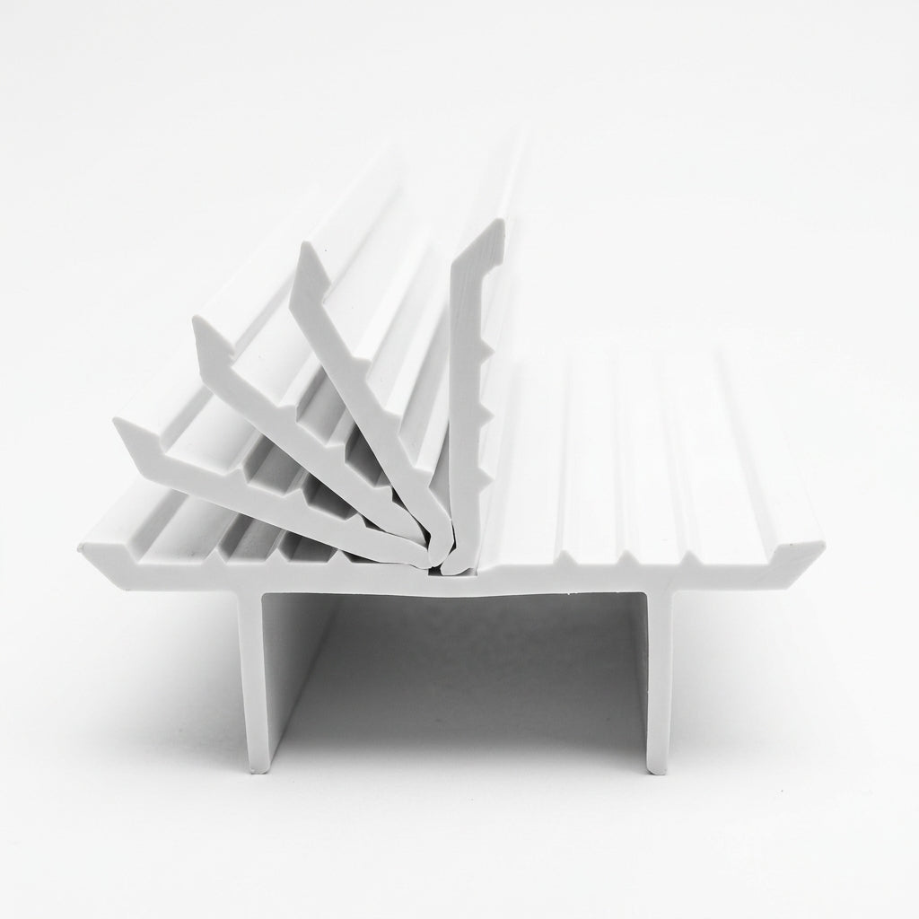 PVC Flexi Corner Trim White 15mm x 5m - 15 x 5m Lengths