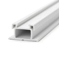 White Plastic Flexi Corner Trim 25mm x 2.5m - 10 x 2.5m Lengths