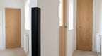 70mm Plastic Angle Black - 5 x 3m Lengths