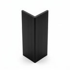 100mm Black Plastic Angle - 3 x 3m Lengths