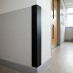 100mm Black Plastic Angle - 3 x 3m Lengths