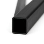 Black Plastic Box Section 25mm - Pack of 10, 3m Each