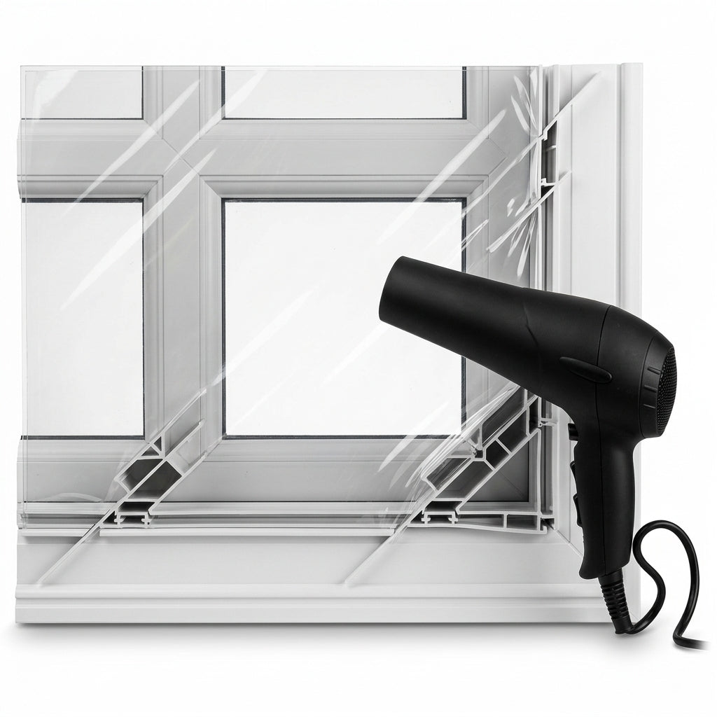 Clear Secondary Glazing Film - Pack of 5