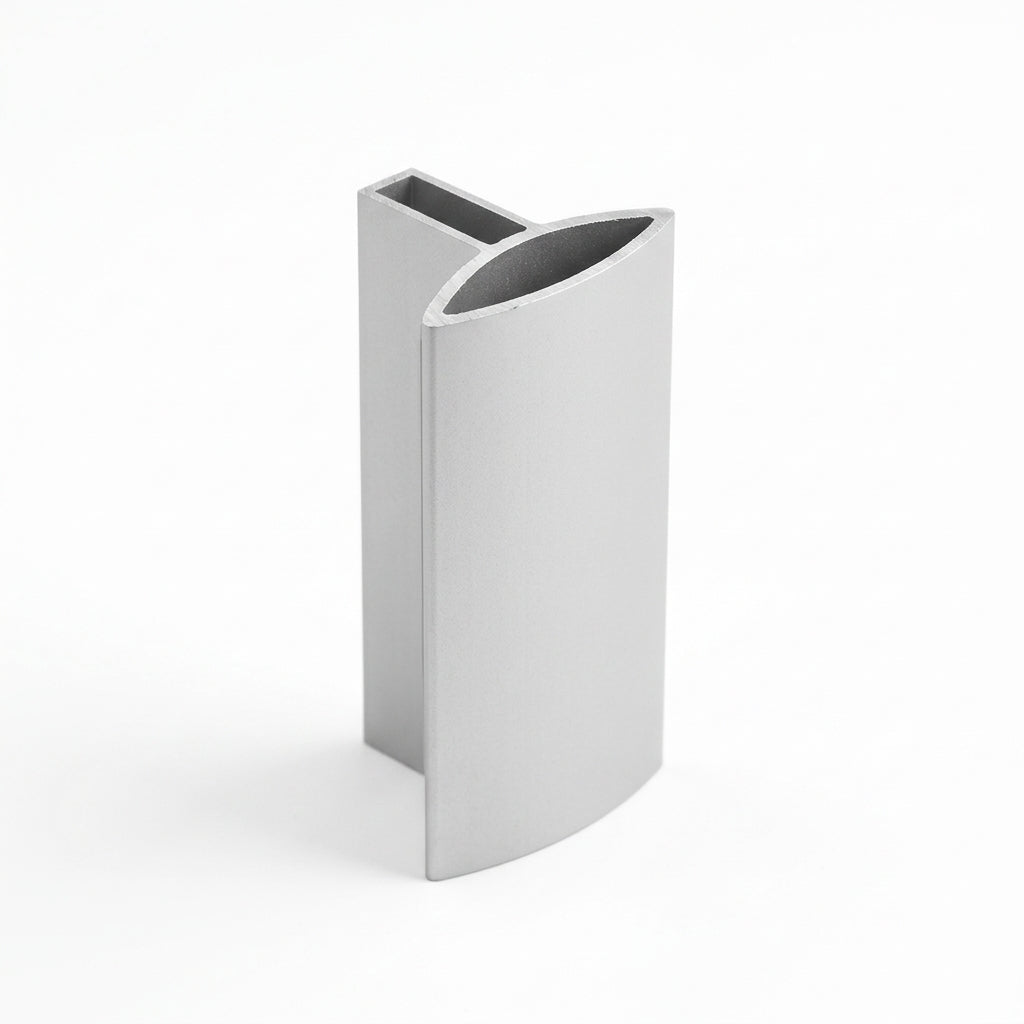 Matt Silver Aluminium Cover Strip - 3 x 2.7m Lengths