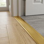 Double Edge Matt Gold Aluminium Edging - 5 x 0.895m Lengths