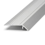 Aluminium Angle Edge Matt Silver - 5 x 0.895m Lengths