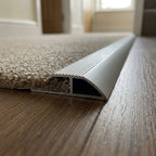 5mm Carpet Edge Matt Silver - 5 x 0.895m Lengths