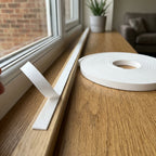 6mm Foam Tape White 1 x 50m - Pack of 1