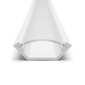 PVC Muffin Mounting White End Caps 1 x 10 - Pack of 10