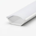 Metal Muffin Mount Aluminium/White Frosted - 5 x 3m Lengths