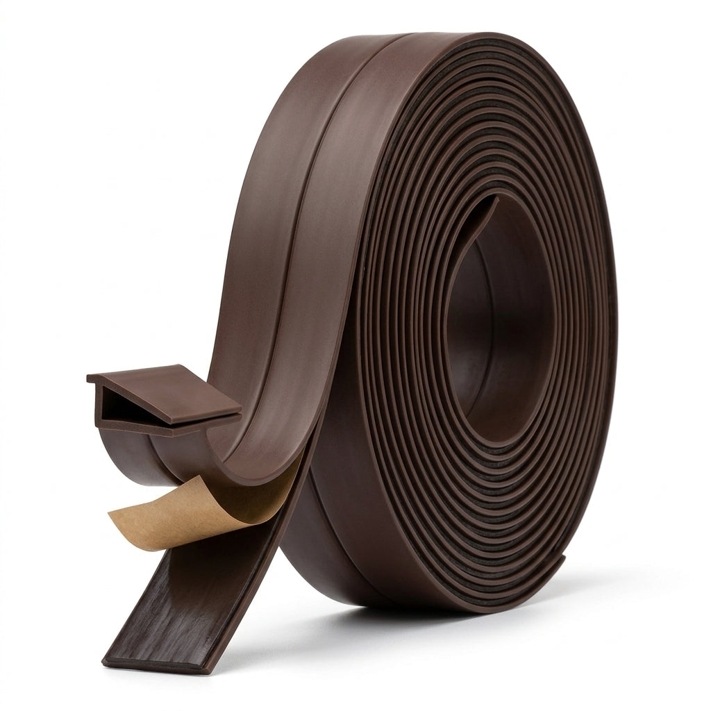 Magnetic Secondary Glazing Nut Brown - 10 x 1.22m Lengths