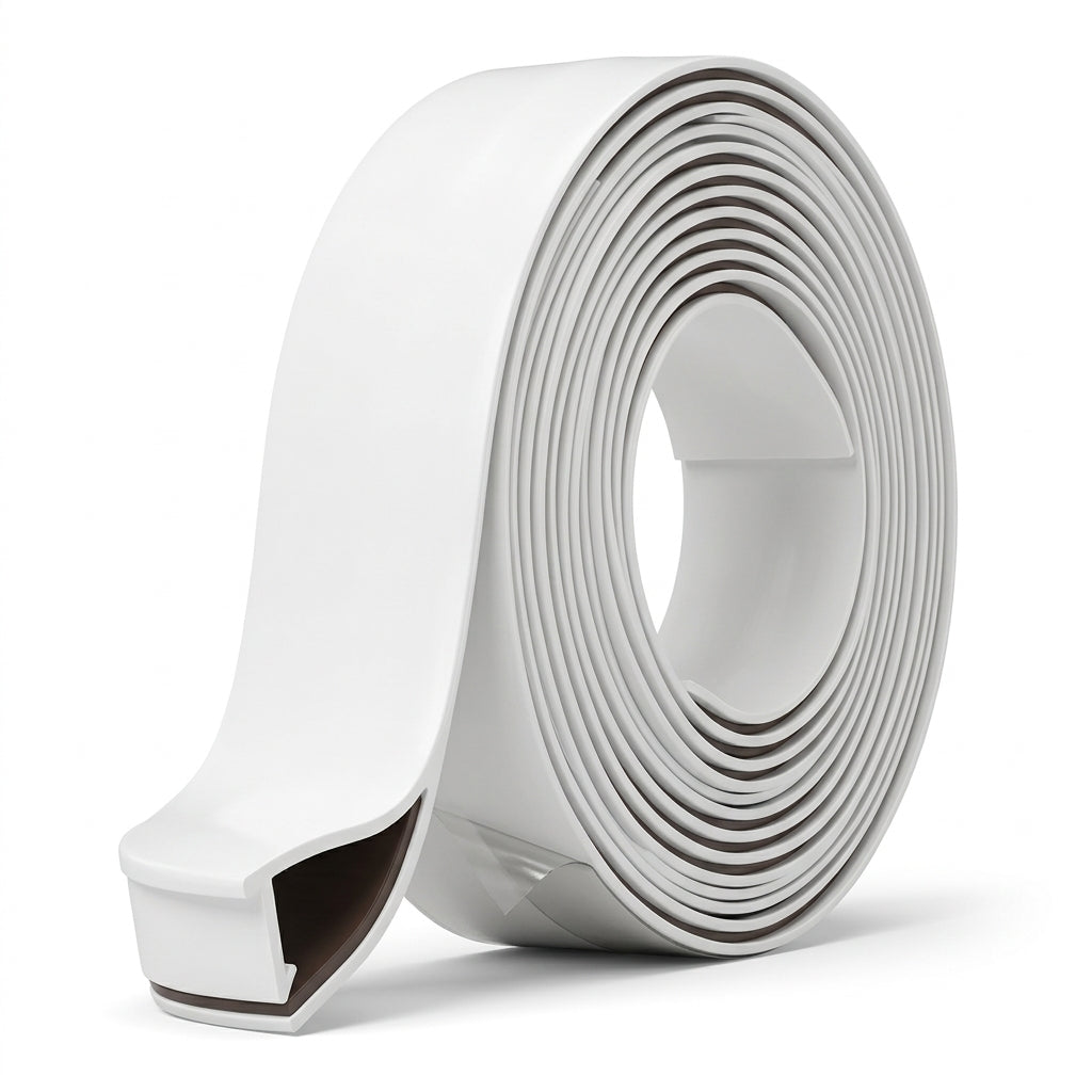White Magnetic Secondary Glazing - 10 x 1.22m Lengths
