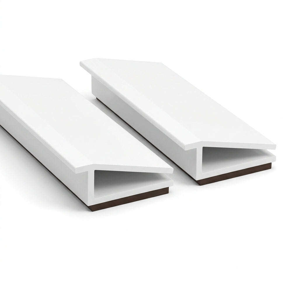 White Magnetic Secondary Glazing - 10 x 2.44m Lengths