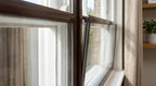 Magnetic Secondary Glazing Sash Section 4mm Nut Brown