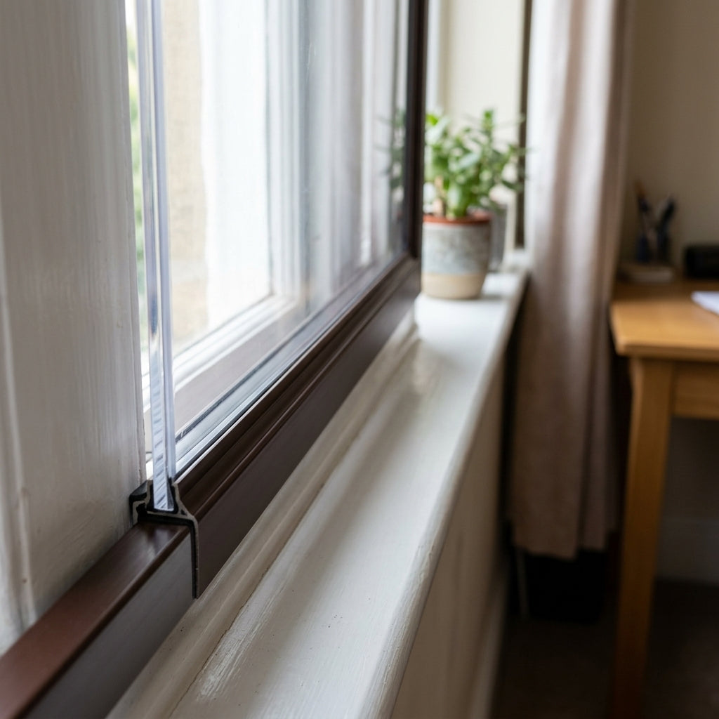 Nut Brown Finishing Trim - 2 x 5m Lengths