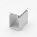 16mm Plain White Mini Trunking - 12 x 2.44m Lengths