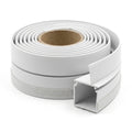 38mm Mini Trunking Profile with Tape White - 16 x 1.83m Lengths