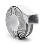 38mm Deep White Mini Trunking Profile - 6 x 2.44m Lengths