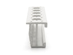 10mm Plastic Render Bellcast Bead - White - 25 x 2.5m Lengths