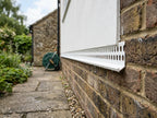 10mm Plastic Render Bellcast Bead - White - 25 x 2.5m Lengths