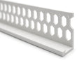 15mm Plastic Render Bellcast Bead White - 25 x 2.5m Lengths