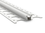 10mm Plastic Render Movement Joint White - 25 x 2.5m Lengths