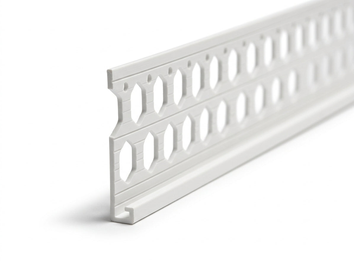 6mm Plastic Render Stop Bead - White - 25 x 2.5m Lengths