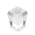 Clear Medium Square Flat 10 x 10mm - Pack of 10